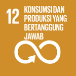 Ikon SDGs 12 Konsumsi dan produksi yang bertanggung jawab