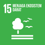 Ikon SDGs 15 Menjaga ekosostem darat