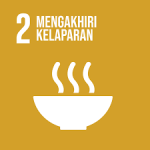 Ikon SDGs 2 Mengakhiri Kelaparan