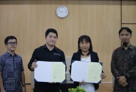 Penandatanganan Kerja Sama Sekolah Vokasi UGM dengan PT Aspac Geo Survey Perkuat Kolaborasi Industri